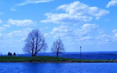 没有云的天空